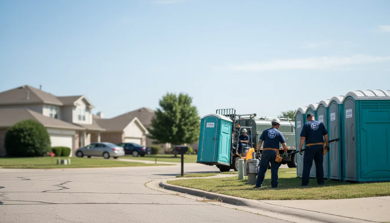 Porta Potty Rental in University, MS near me